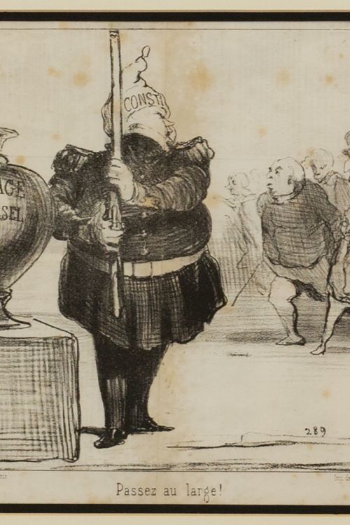 DAUMIER HONORE' - Passez au large