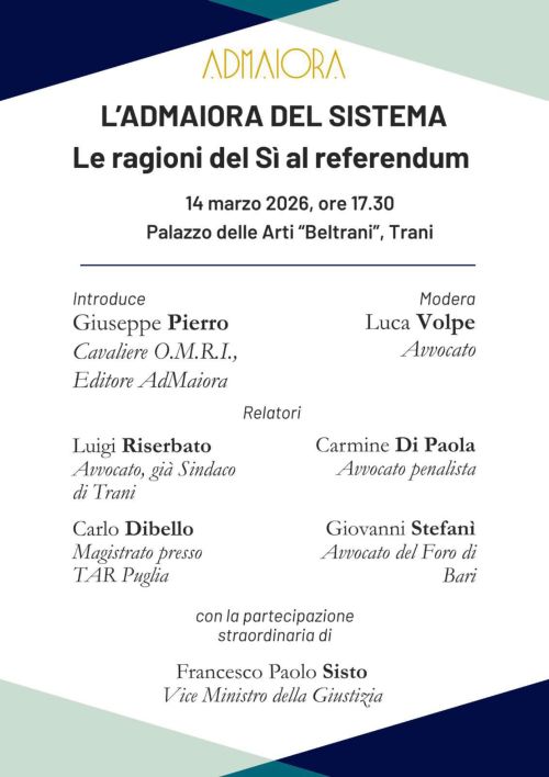 L'ADMAIORA DEL SISTEMA