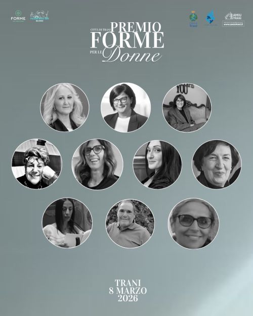 Premio 'Forme per le Donne' – Città di Trani 2026
